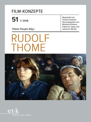 cover image of FILM-KONZEPTE 51--Rudolf Thome